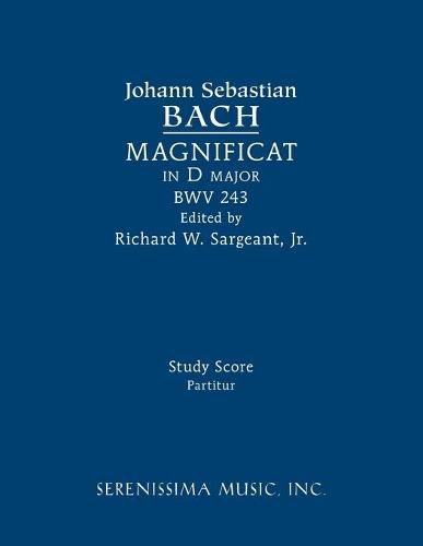 Magnificat in D major, BWV 243: Study score