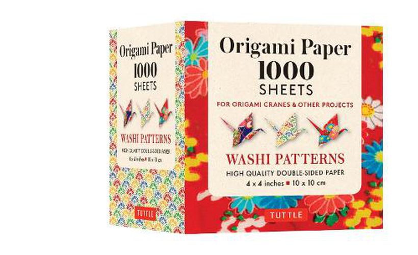 Cover image for Origami Paper 1000 Sheets Washi Patterns