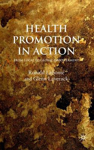 Cover image for Health Promotion in Action: From Local to Global Empowerment