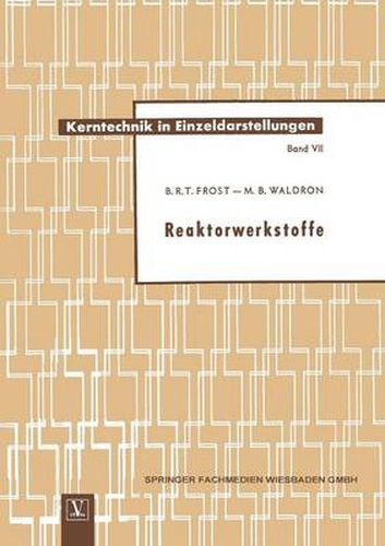 Cover image for Reaktorwerkstoffe