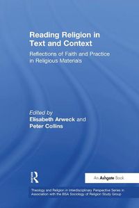 Cover image for Reading Religion in Text and Context: Reflections of Faith and Practice in Religious Materials