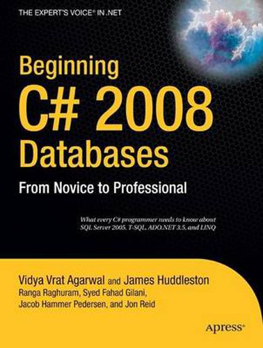 Cover image for Beginning C# 2008 Databases: From Novice to Professional