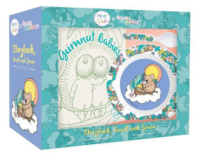 May Gibbs x Kasey Rainbow: Storybook, Bowl and Spoon Gift Set