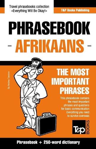 Cover image for English-Afrikaans phrasebook and 250-word mini dictionary