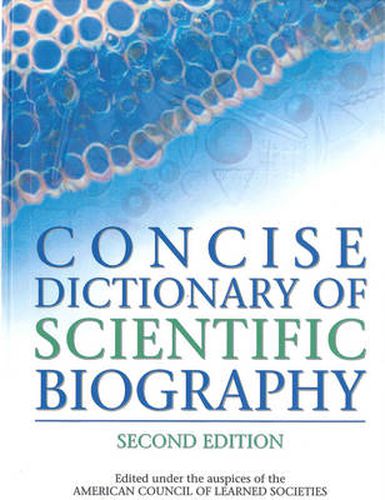 Cover image for Concise Dictionary of Scientific Biography