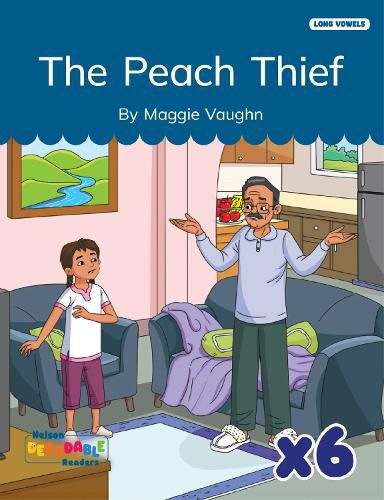 Cover image for The Peach Thief x 6 (Long Vowels Alternative Spellings)