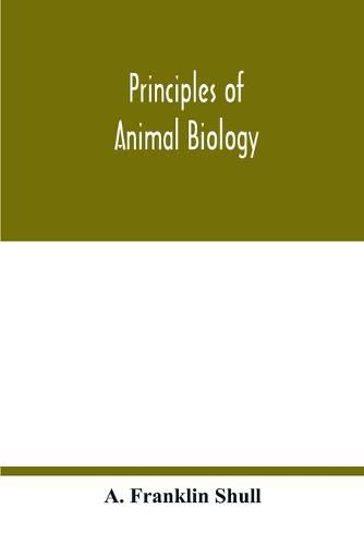 Cover image for Principles of animal biology