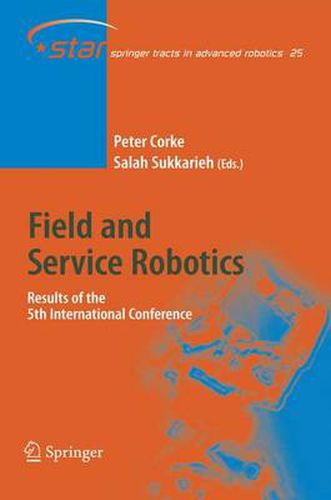 Cover image for Field and Service Robotics: Results of the 5th International Conference