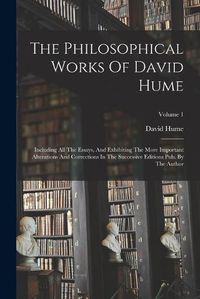 Cover image for The Philosophical Works Of David Hume