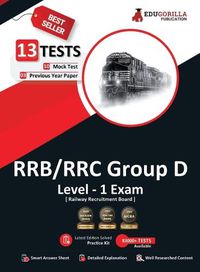 Cover image for RRB Group D 2020 - 20 Mock Tests + 5 PYP For Complete Preparation
