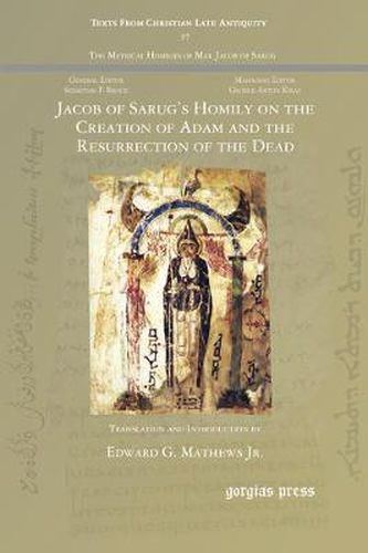 Cover image for Jacob of Sarug's Homily on the Creation of Adam and the Resurrection of the Dead