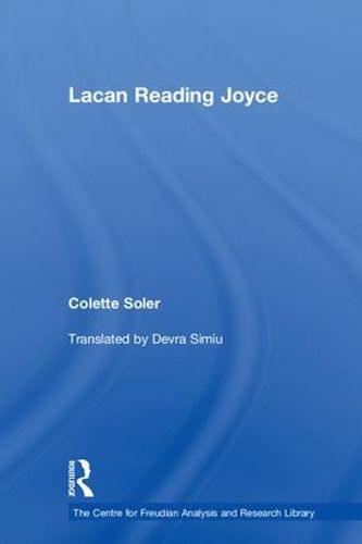 Cover image for Lacan Reading Joyce