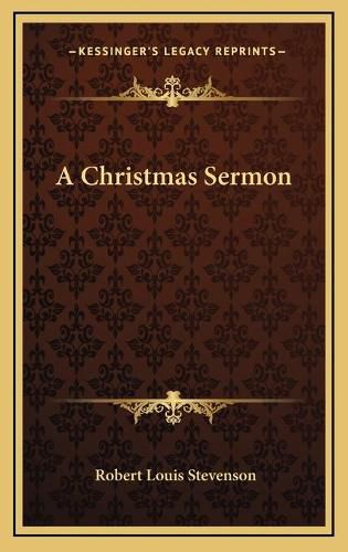 Cover image for A Christmas Sermon