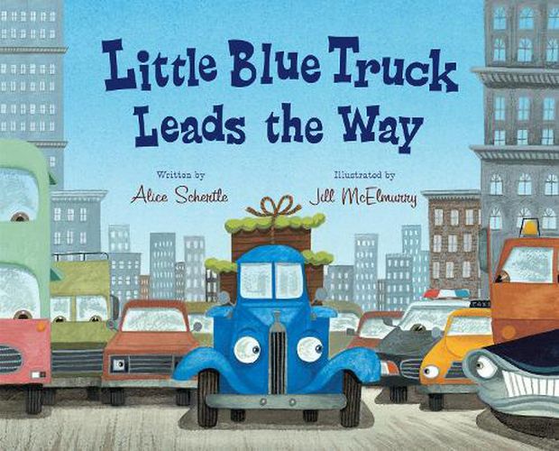 Cover image for Little Blue Truck Leads the Way