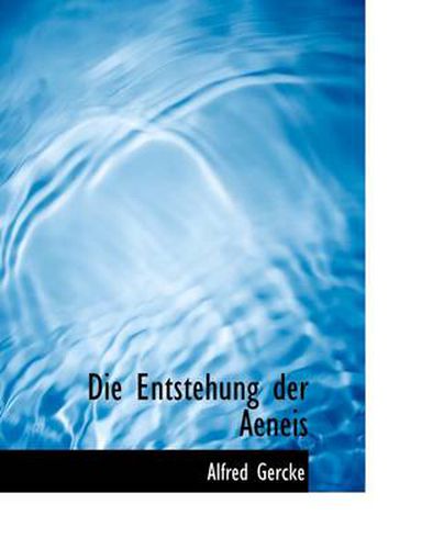 Cover image for Die Entstehung Der Aeneis