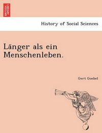 Cover image for La Nger ALS Ein Menschenleben.