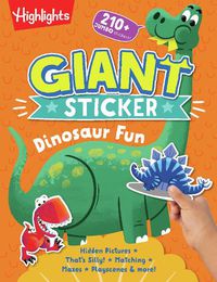 Cover image for Giant Sticker Dinosaur Fun