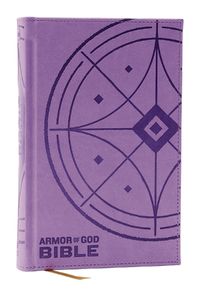 Cover image for KJV Armor of God Bible, Purple Leathersoft (Children's Bible, Red Letter, Comfort Print, Holy Bible): King James Version