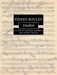 Cover image for Pierre Boulez Studies