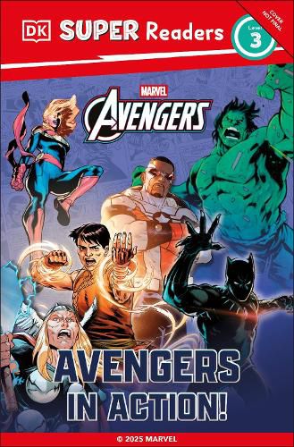 Cover image for DK Super Readers Level 3 Marvel Avengers in Action