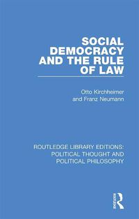 Cover image for Social Democracy and the Rule of Law