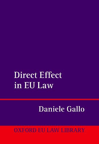 Direct Effect in EU Law