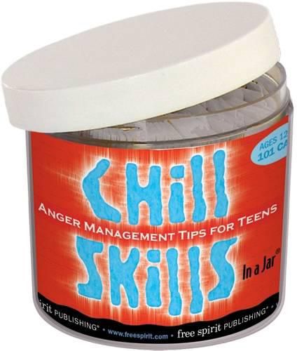 Cover image for Chill Skills in a Jar: Anger Management Tips for Teens