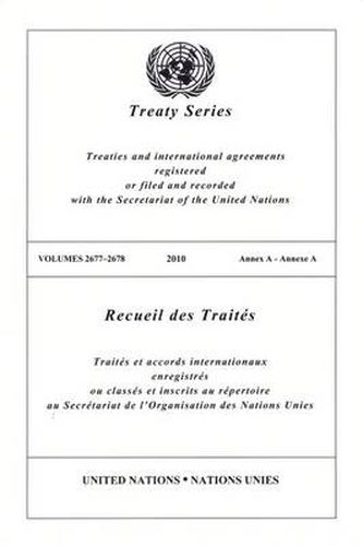 Cover image for Treaty Series 2677 - 2678