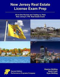 Cover image for New Jersey Real Estate License Exam Prep: All-in-One Review and Testing to Pass New Jersey's PSI Real Estate Exam