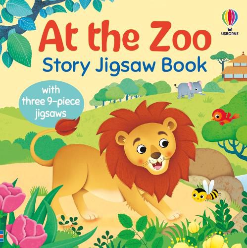 Cover image for At the Zoo Story Jigsaw Book