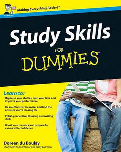 Cover image for Study Skills For Dummies