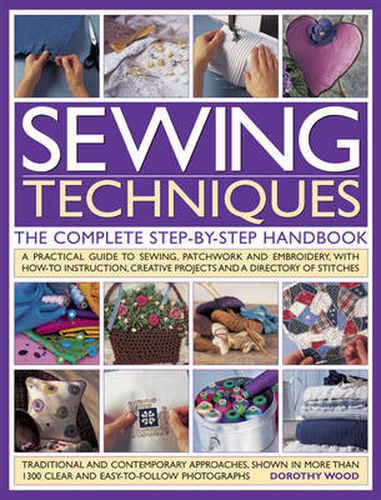 Cover image for Sewing Techniques the Complete Step-by-step Handbook