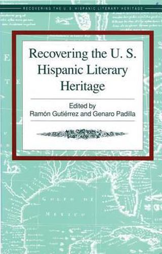 Cover image for Recovering the Us Hispanic Literary Heritage