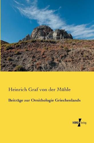 Cover image for Beitrage zur Ornithologie Griechenlands