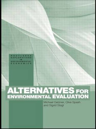 Cover image for Alternatives for Environmental Valuation