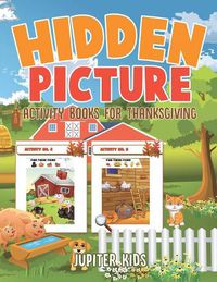 Cover image for Hidden Picture Activity Books for Thanksgiving