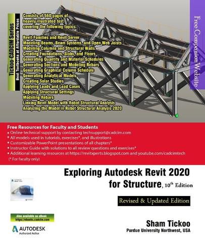 Cover image for Exploring Autodesk Revit 2020 for Structure, 10th Edition