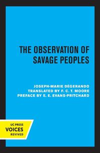 Cover image for The Observation of Savage Peoples