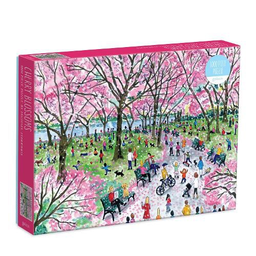 Cover image for Cherry Blossoms 1000 Piece Jigsaw Puzzle