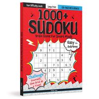 Cover image for 1000+ Sudoku Brain Games for Smart Minds