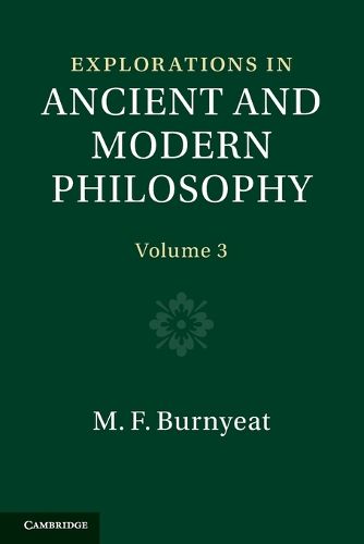 Explorations in Ancient and Modern Philosophy: Volume 3