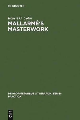 Cover image for Mallarme's Masterwork: New Findings