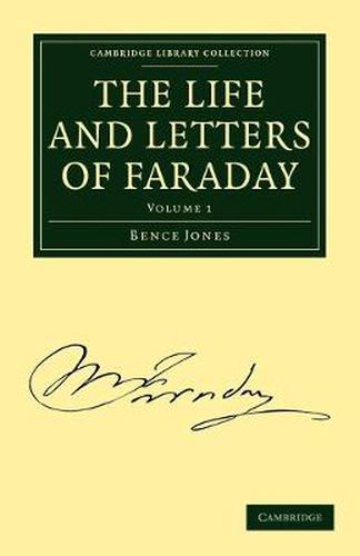 Cover image for The Life and Letters of Faraday