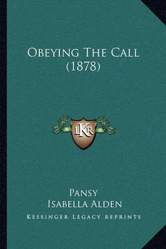 Cover image for Obeying the Call (1878)