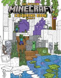 Cover image for The Official Minecraft Colouring Book, Volume 2