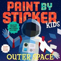 Cover image for Paint by Sticker Kids: Outer Space