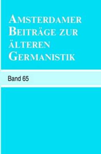 Cover image for Amsterdamer Beitrage zur a Lteren Germanistik