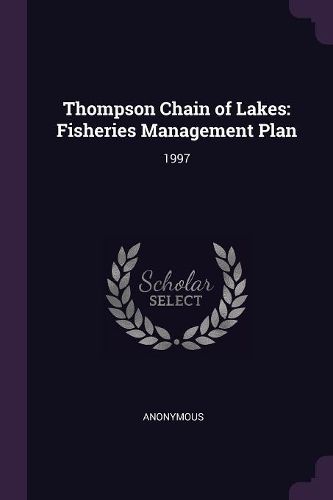 Cover image for Thompson Chain of Lakes