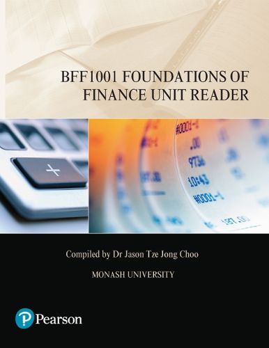 Cover image for Foundations of Finance Unit Reader BFF1001