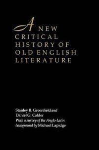 Cover image for A New Critical History of Old English Literature